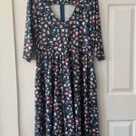 Dolly and Dotty Unique Vintage Billie Blue Sushi & Sashimi Flared Midi Dress 10 Photo 0