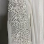 Rebecca Minkoff Button Up Long Sleeve Tammy Blouson Mini Dress White 4 Bridal Photo 6