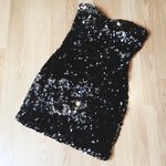 Frederick's of Hollywood Black Sequin dress. Small Photo 5