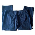 Ann Taylor Atlantic Black Cropped Wide Leg Casual Dress Pants Sz 14 Workwear Photo 1