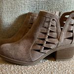 Time & Tru Tan Suede Ankle Boots Photo 0