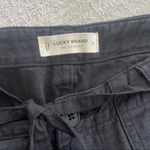 Lucky Brand  Utility belted Black Mini Skirt 4/27 Photo 5