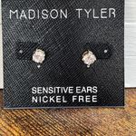 Madison Tyler Gold Cubic Zirconia Stud Earrings Photo 1