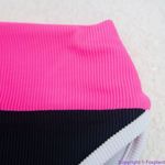Beach Riot NEW Emmy Bottom In Black Neon Pink Colorblock, XS Photo 8