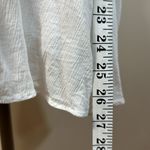 Skylar + Madison Skylar Madison White Lined Spaghetti Strap Adjustable Mini Dress Women Medium Photo 4