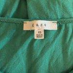 Gaze Flowy Long Sleeves Dress Lightweight Sweetheart Neckline Green Size XS NWT Photo 2