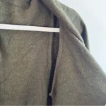 Anthropologie Shawl Vest by MOTH Olive / Army Green Two Arm Holes One Size GUC Photo 6