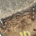 Circle G  Corral Fringe Ankle Boots Womens 6 Distressed Leather Western Booties Photo 11