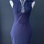 Vera & Lucy  hook lace up dress Sz M Photo 0