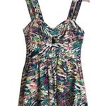 Material Girl  rainbow tie dye romper outfit size medium cute festival beach Photo 0