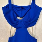 ASOS  Design Cut Out Blue Mini Dress Photo 5