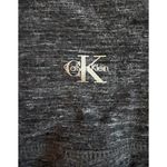 Calvin Klein  Leggings Womens Gray Mid-Rise Mesh Panel Cropped Sporty Chic Size S Photo 6