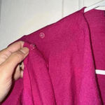 Armani Exchange Woman’s 100% Merino Wool Wrap Sweater Cardigan Pink Sz XS Photo 6