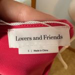 Lovers and Friends Ersa Wrap‎ Top Long Sleeve Pink Blouse Ruched Fitted New Photo 4