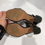 Coach Princeton heeled sandals metallic leather size 7.5 Photo 8