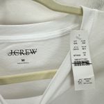 J.Crew Feather Jersey Cropped Tee Shirt Crewneck Lightweight Cotton Medium NWT Photo 5