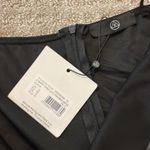 Missguided NWT -  Black Strappy Wrap Lace Trim Mini Dress Photo 7