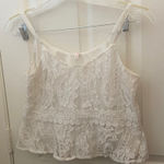 Raga FINAL MARKDOWN  lace overlay cami style top medium Photo 0