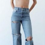 ZARA NWT The Loose Fit medium blue jeans💙 Photo 0