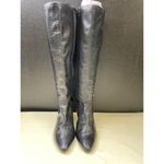 Nine West Women's Black Leather Boots/Shoes Heel 3" Size 8.5B SKU 5884 Photo 1