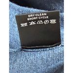 Carlisle NWT  COLLECTION Cashmere Navy Knit Shell Tank Top Sleeveless Womens Sz L Photo 7