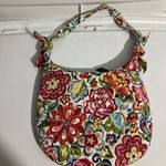 Vera Bradley Small Shoulder Bag, Hope Garden Floral Bows, Crossbody Travel Purse Photo 2