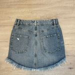 Garage Distressed Mini Skirt Photo 3