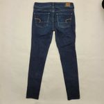 American Eagle Jeans Womens 4 Regular (29x28) Blue Jegging Skinny Stretch Denim Photo 1