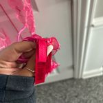 SKIMS  Pink Embroidered Heart Tulle String Body Teddy Lingerie Photo 3