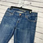 American Eagle  Skinny 77 Mid‑Rise Stretch Denim Skinny Jeans Sz 8 Blue Vintage Photo 6