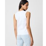 J.Crew  Classic White Women's Girlfriend Tank Top Tee Sz Small Photo 1