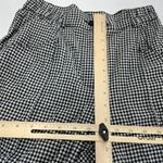 Urban Outfitters Silence + Noise Pants Womens 0 Black White Gingham‎ High Rise Photo 7