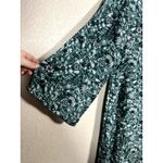 Sundance  Green Floral Flowy Above Knee Length Dress Size Medium Photo 2