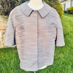 Ann Taylor Heathered Taupe Short sleeve Jacket Size Large Photo 1