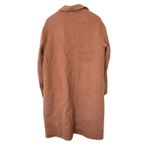 Uniqlo Double Face Wool Blend Cocoon Coat Beige Medium Photo 1