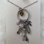 Adrian Buckley NIB  England Jewellery Necklace with Silver Multi-Charm Pendant Photo 5