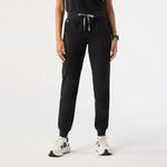 FIGS  Women's Zamora Jogger Scrub Pants in Shocking Black, Size Large Petite Photo 1