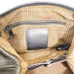 Brighton  Vintage Leather Woven Satchel Black Photo 7