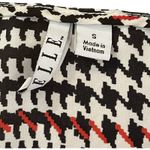 Elle | Houndstooth Ruffled Sleeveless Blouse | Small Photo 3