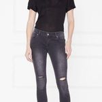 ANINE BING ππ Jeans w/ Low Pocket Distressed Knee Photo 3