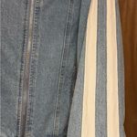 Wild Honey Women Vintage Lite Wash Denim Jean Bomber Jacket w Belt Size Sm Photo 6