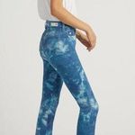 AG Adriano Goldschmied NWT AG Mari High Waist Slim Straight Leg Jeans 31, ABSTRACT TIEDYE NIGHT Photo 1
