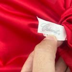 Vtg 80s Cabernet Slip Dress Sz 36 Babydoll Chemise Vampy Witchy Pinup USA Lace Red Size M Photo 6