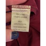 Amanda Uprichard GB X  Maroon Gwynnie Bee Long Sleeve Tie Neck Shift‎ Dress 2X Photo 6