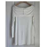 SKIMS Soft Lounge Off The Shoulder Mini Dress in Marble, Size Medium Photo 7