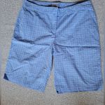 IZOD  Golf ClassicBlue Checkered Women's Shorts Size 8 Used good Condition Photo 0