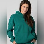 NWT COMFRT Teal Women's Hoodie Green Size XS Photo 1