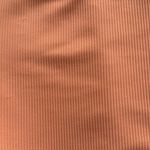 Five dancewear ribbed biker shorts. 6in shorts inseam. Color/ apricot. Size Photo 1