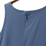 Athleta  Brooklyn Jumpsuit Cottage Blue 981021-03 Sleeveless Women’s Size 2 Photo 5