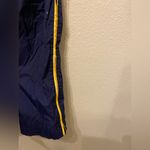 Adidas  Blue Windbreaker Drawstring Swish Pants, Size Medium Photo 2